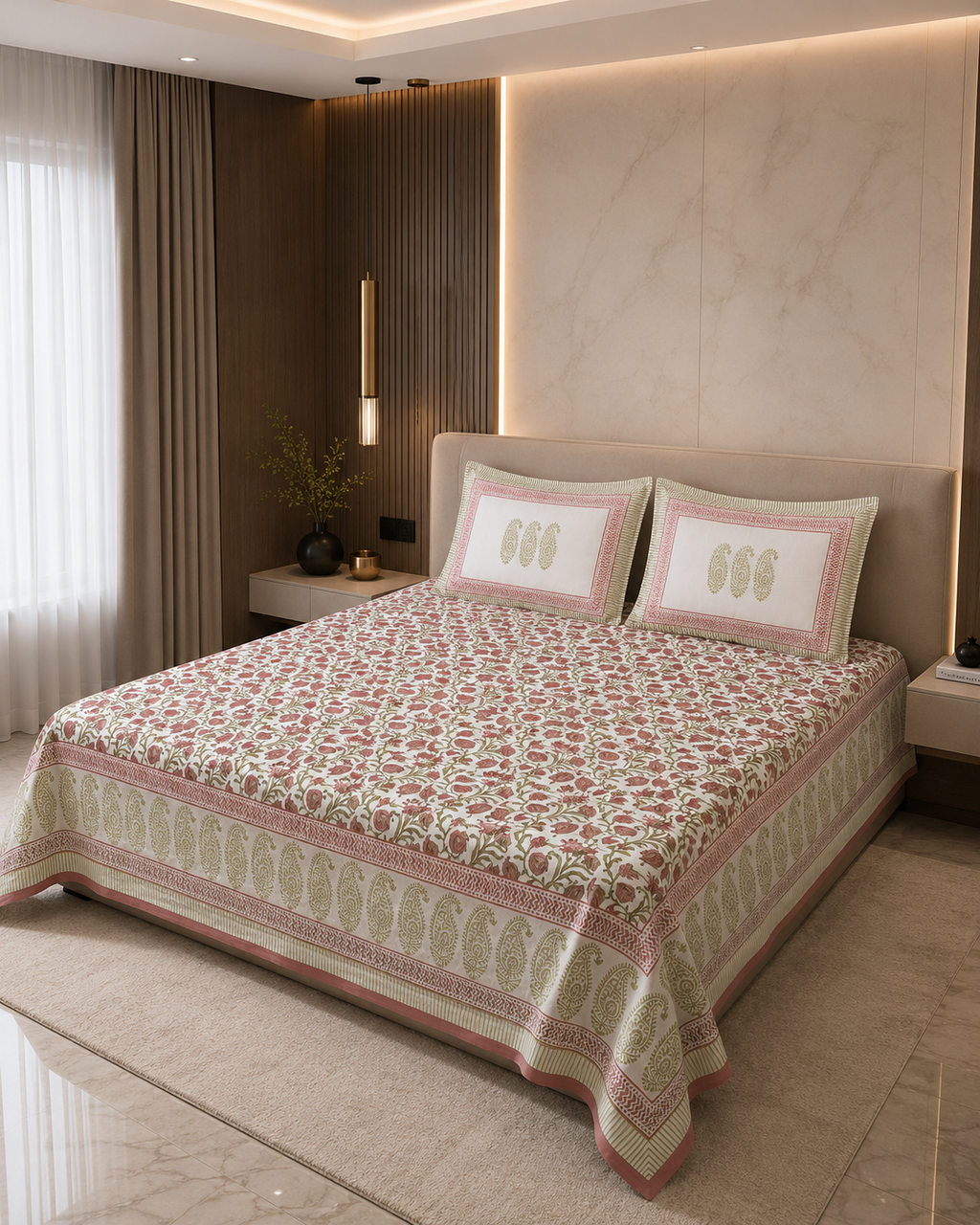 Coral Paisley