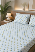 Posy Stripe Blue