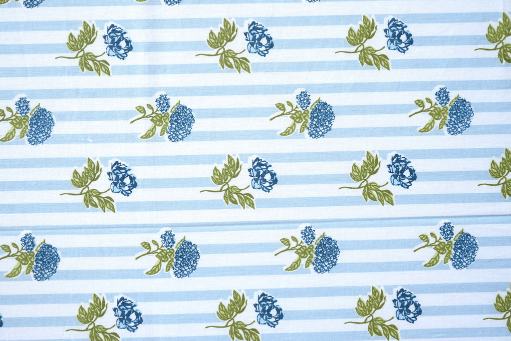 Posy Stripe Blue